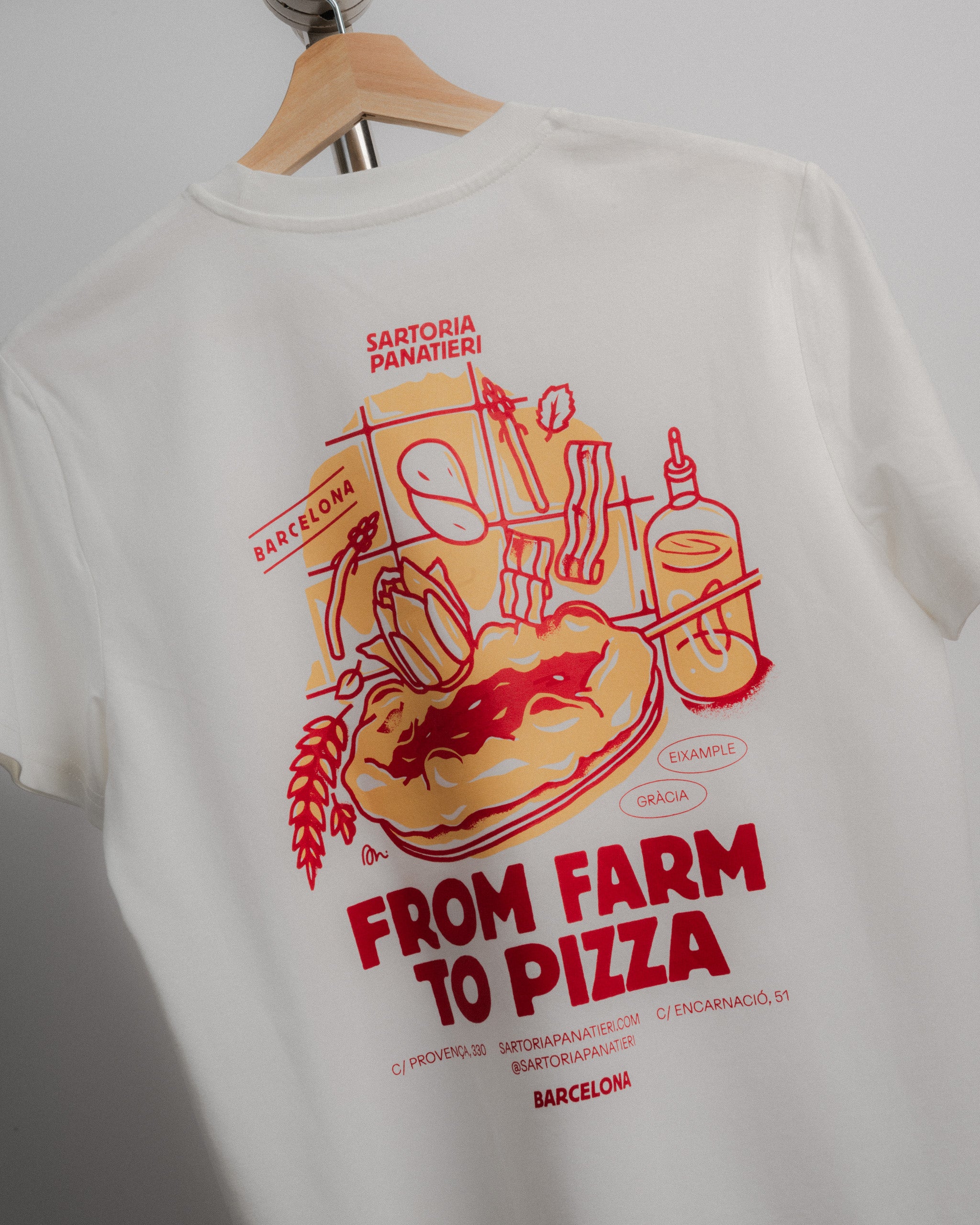 From Farm To Pizza T-shirt